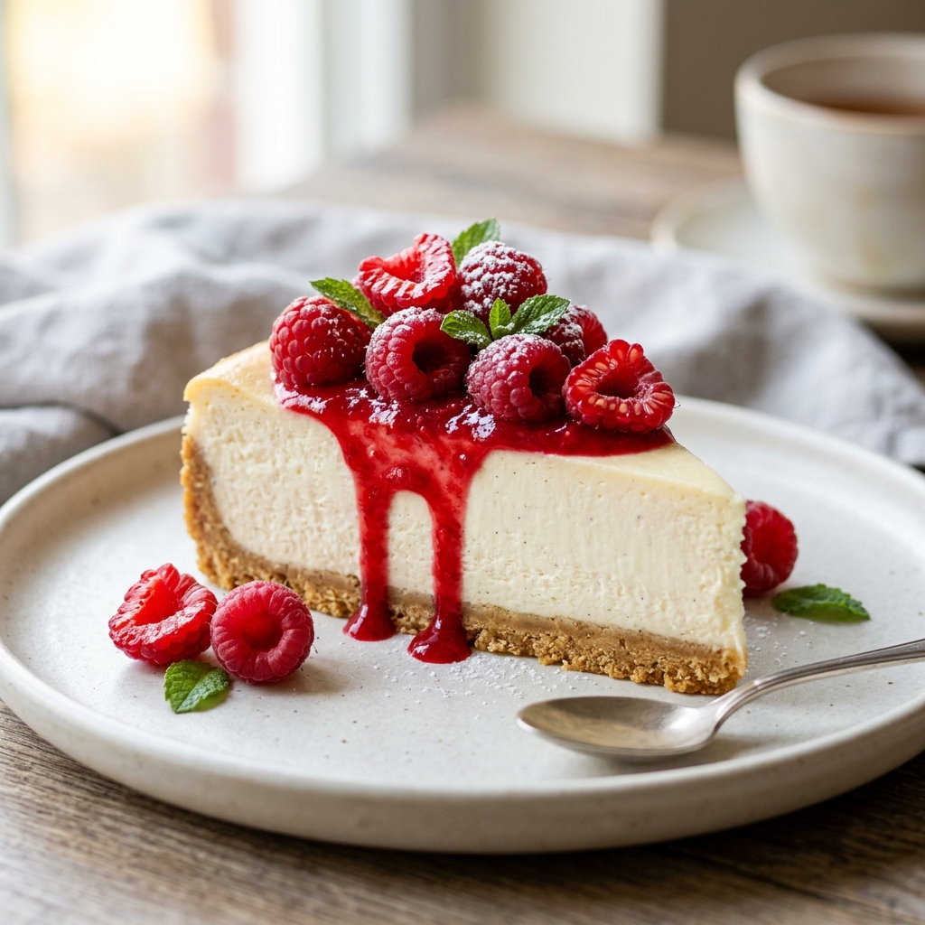 NY Frambuazlı Cheesecake